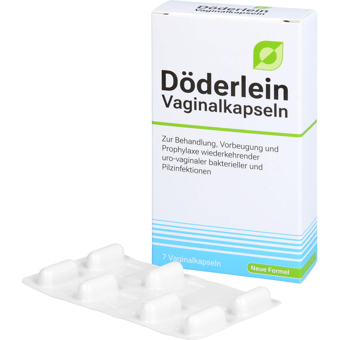 Döderlein Vaginalkapseln mit Milchsäurebakterien, 7 St. Kapseln