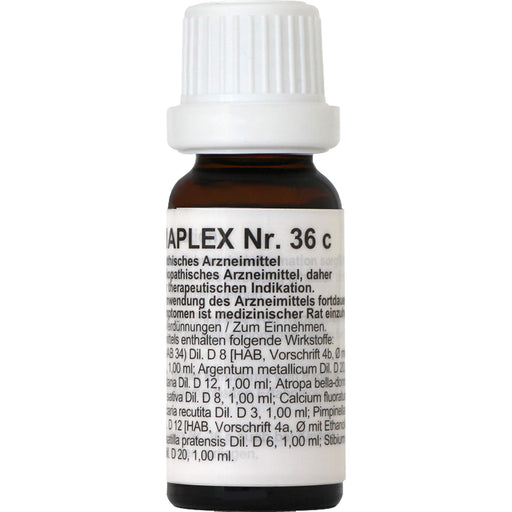 Regenaplex Nr.36 c Tropfen, 15 ml Lösung