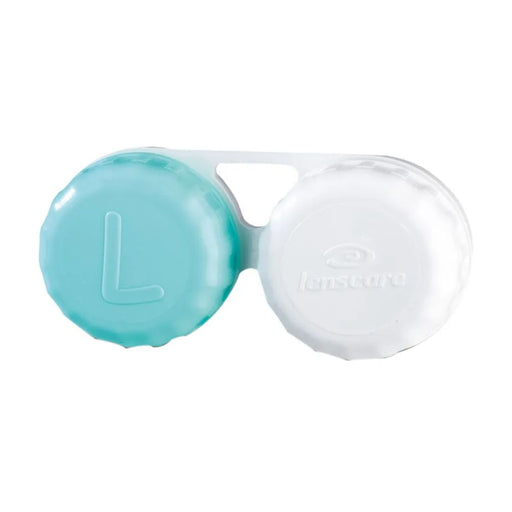 Lenscare Aufbewahrungsbehälter flach 2 Kammern, 1 St. Behältnis