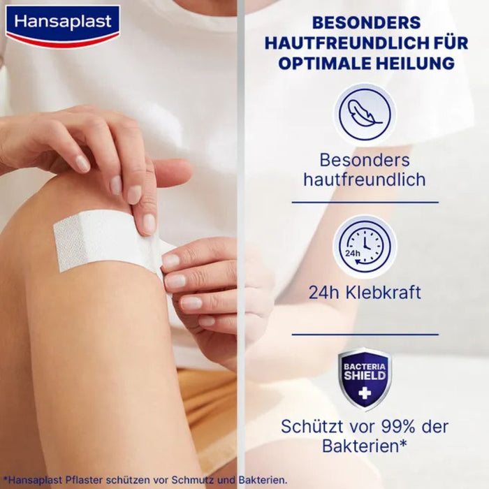 Hansaplast Sensitive Pflaster Hypoallergen 2mx6cm, 1 St. Pflaster