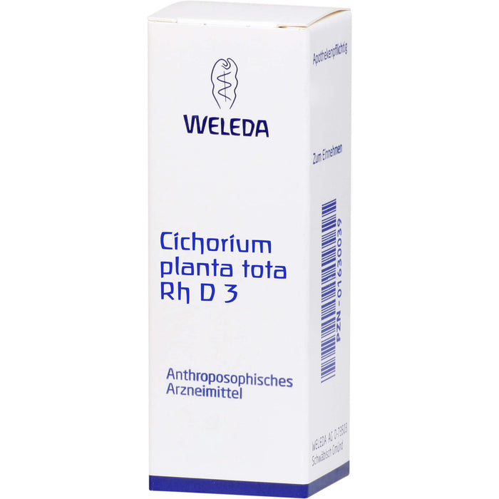 WELEDA Cichorium planta tota Rh D3 flüssige Verdünnung, 20 ml Solution