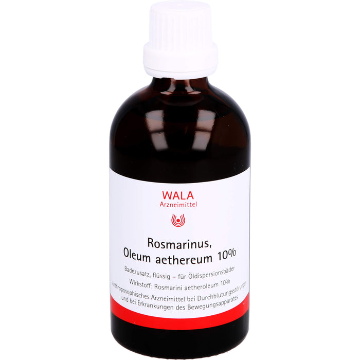 Rosmarinus Oleum aeth. 10% Wala, 100 ml Huile