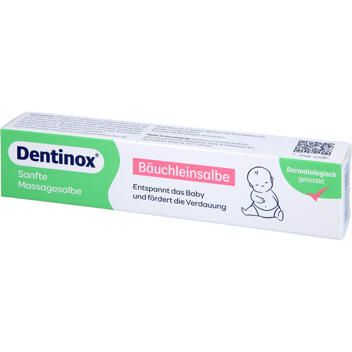 Dentinox Bäuchleinsalbe entspannt das Baby und fördert die Verdauung, 50 ml Crème