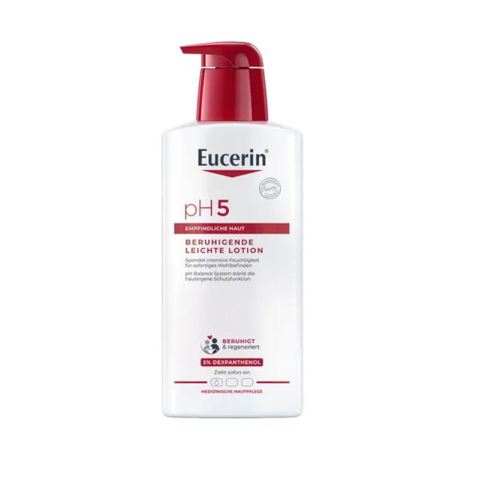 Eucerin pH5 Lotion beruhigt strapazierte Haut, 400 ml Lotion