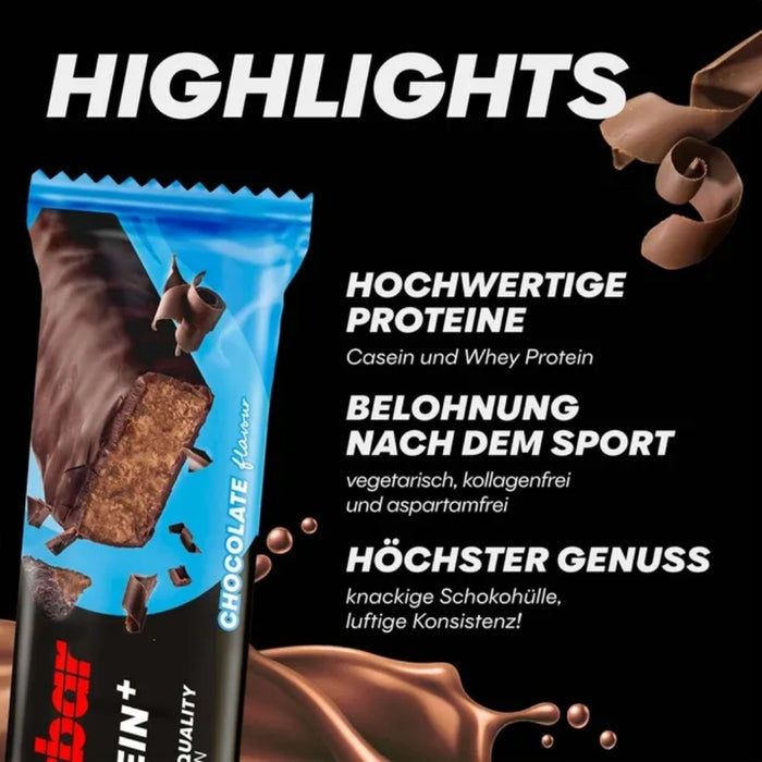 PowerBar Protein Plus 30% Chocolate Riegel, 55 g Bar