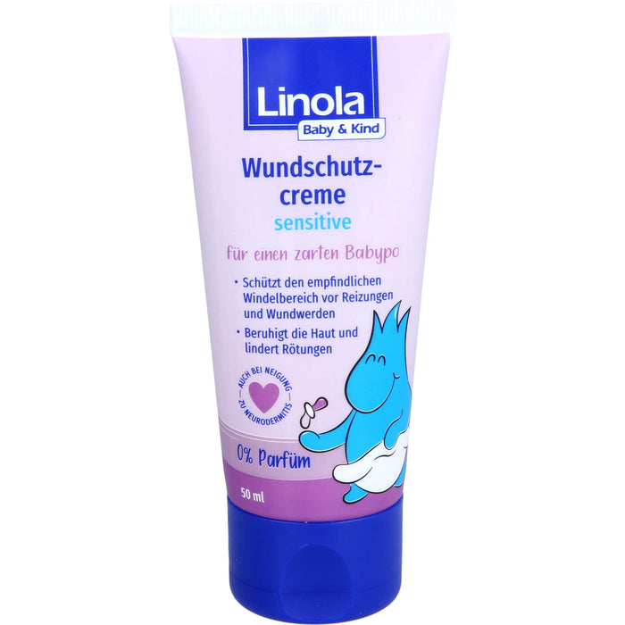 Linola Baby & Kind Wundschutzcreme sensitive, 50 ml Cream