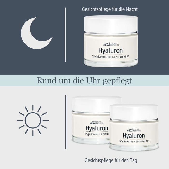 Hyaluron Nachtcreme regenerierend, 50 ml Crème