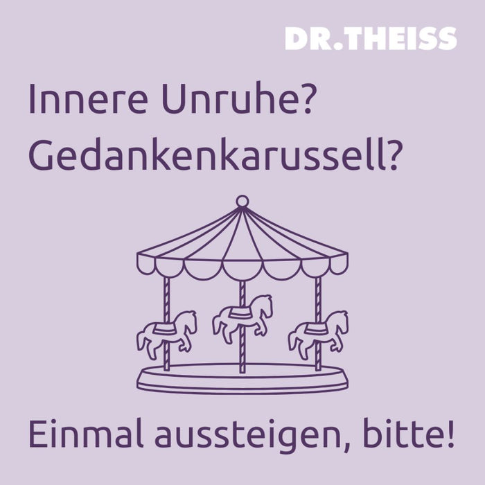 DR.THEISS Innere Ruhe Tabletten trägt zur normalen Funktion des Nervensystems bei, 30 pc Tablettes