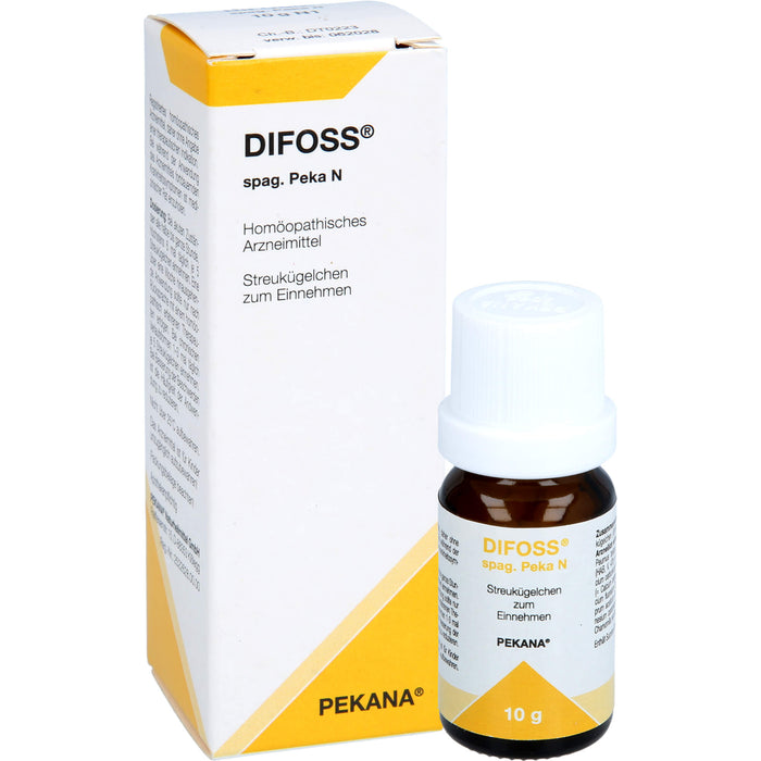 Difoss Spag. Peka N Glob., 10 g Globules