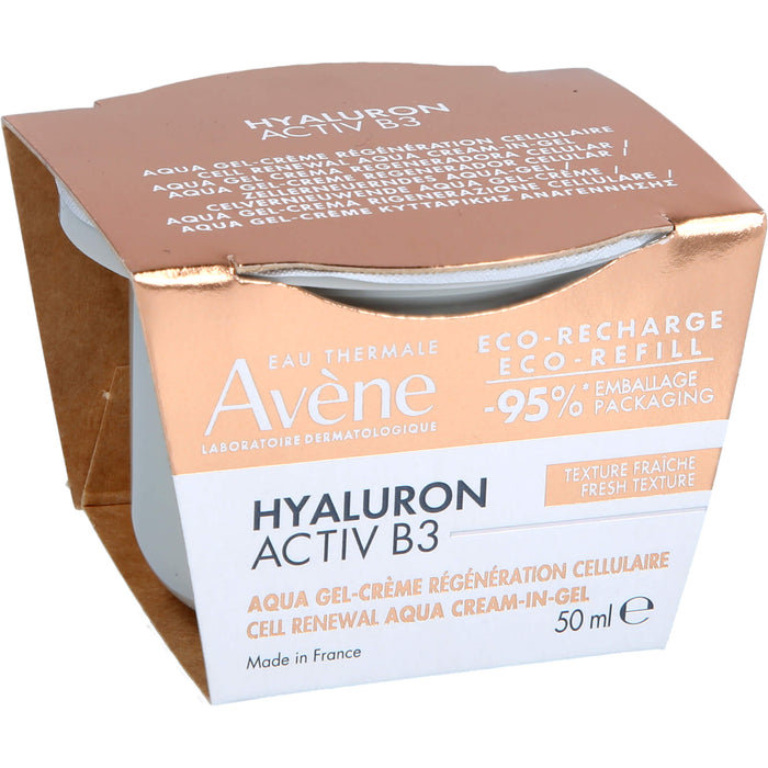 Avène Hyaluron Activ B3 zellerneuerndes Aqua-Gel Nachfüllpackung, 50 ml Gel