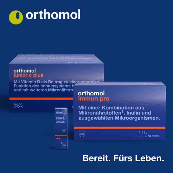 Orthomol Immun - Mikronährstoffe zur Unterstützung des Immunsystems - mit Vitamin C, Vitamin D und Zink - Tabletten/Kapseln, 30 St. Tagesportionen