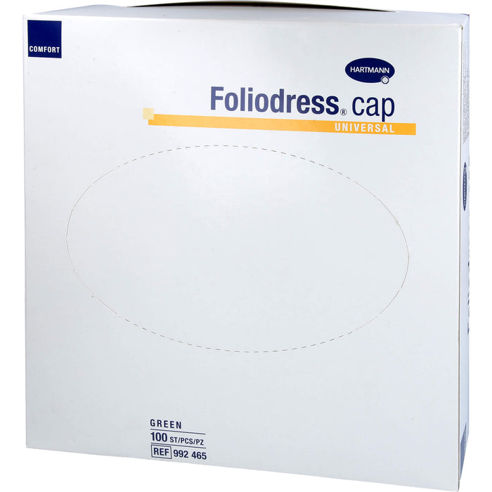 Foliodress cap Comfort Universal grün OP-Hauben, 100 St