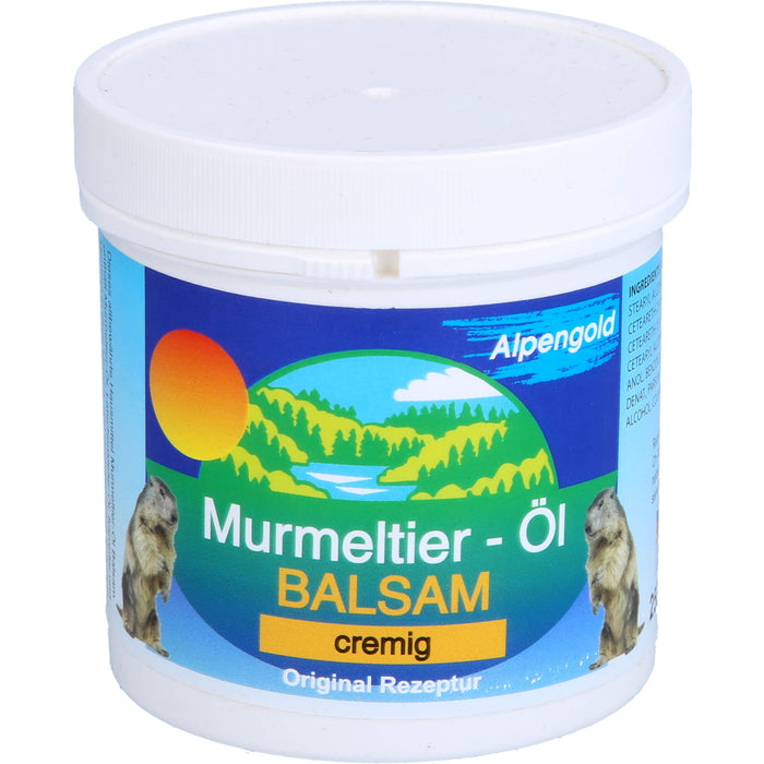 Murmeltier-Öl-Pflege-Balsam, 250 ml Creme