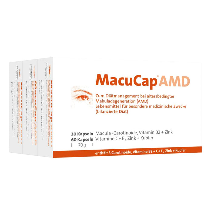 MacuCap AMD bei altersbedingter Makuladegeneration, 270 St. Kapseln