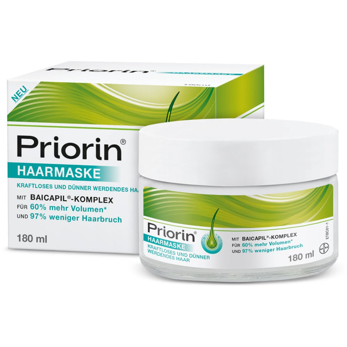 Priorin Haarmaske kraftloses und dünner werdendes Haar, 180 ml Masken