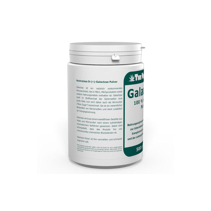 The Nutri Store Galactose 100% reines Pulver, 500 g Pulver