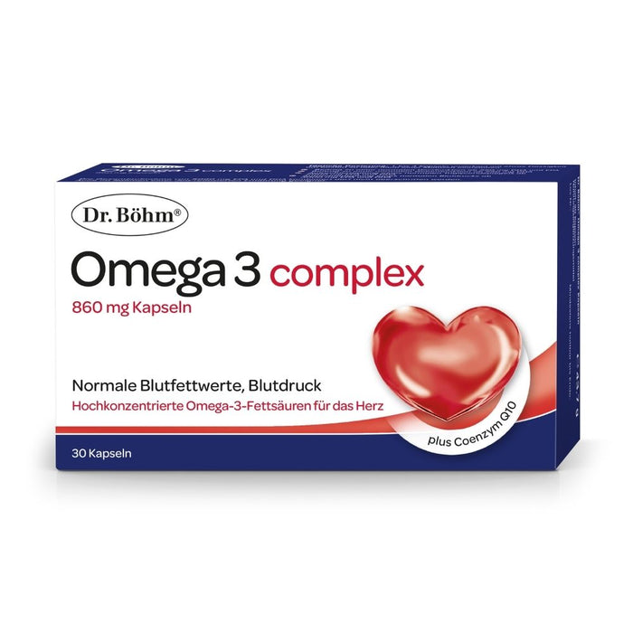 Dr. Böhm Omega-3 complex, 30 St. Kapseln