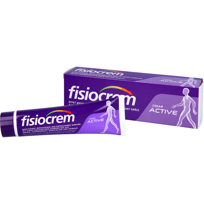 Fisiocrem Cream Active wohltuende Massagecreme, 60 ml Crème