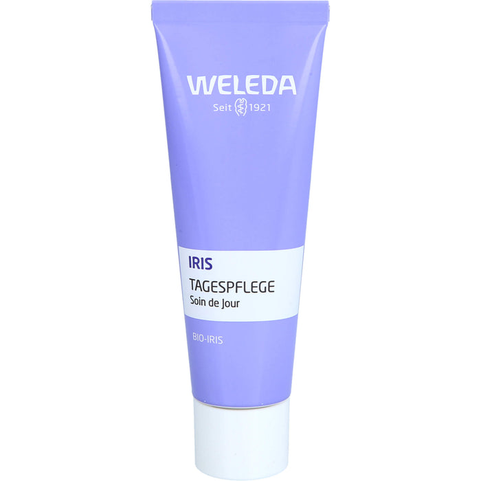 WELEDA Iris Tagespflege reguliert die Feuchtigkeitsbalance von normaler bis trockener Haut, 30 ml Creme
