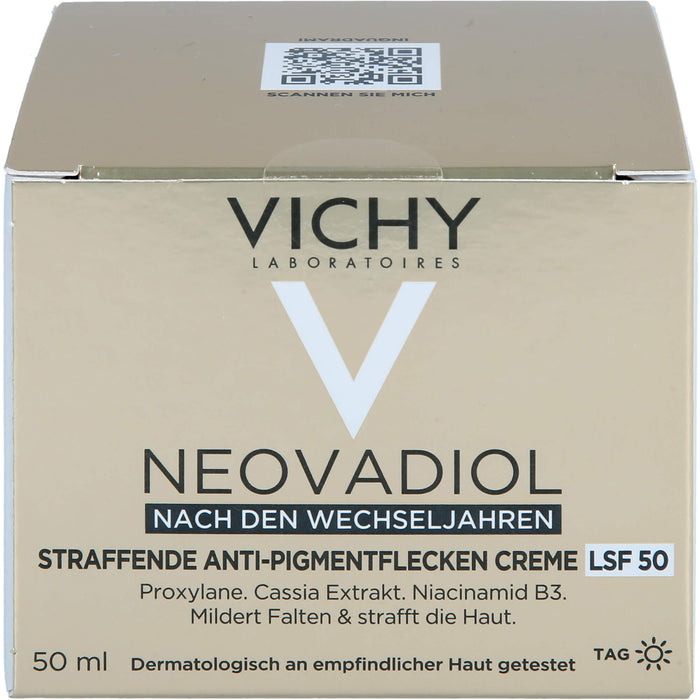 VICHY Neovadiol straffende Anti-Pigmentflecken Creme LSF 50, 50 ml Creme