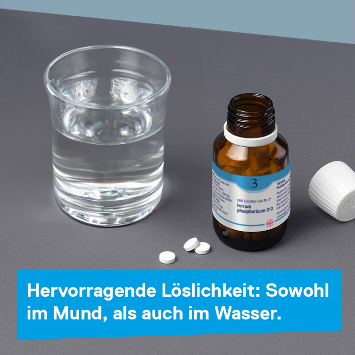 DHU Schüßler-Salz Nr. 3 Ferrum phosphoricum D12, 900 pc Tablettes