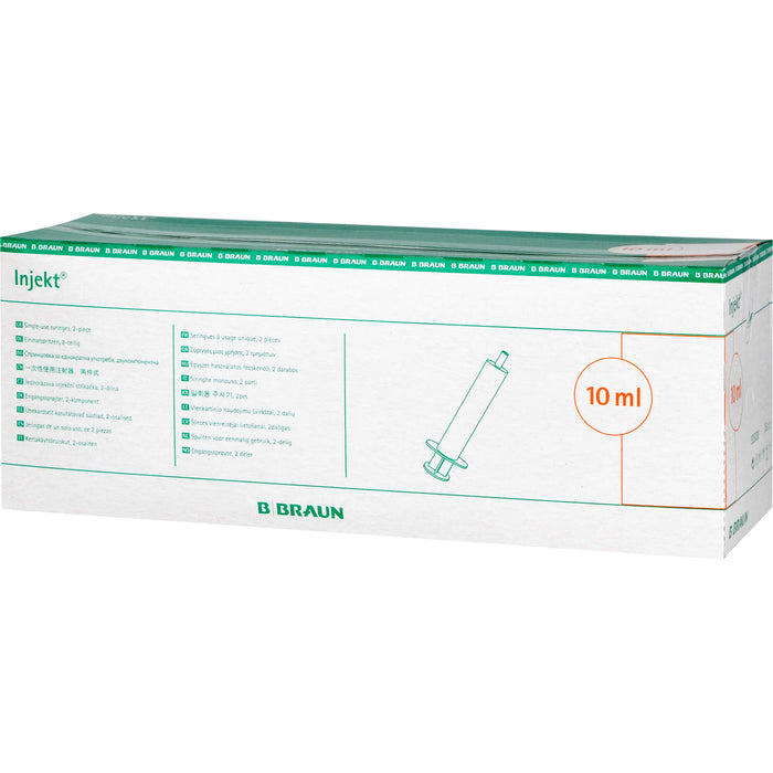 Braun Injekt 10 ml 2-teilige Einmalspritzen, 100 pcs. Syringes