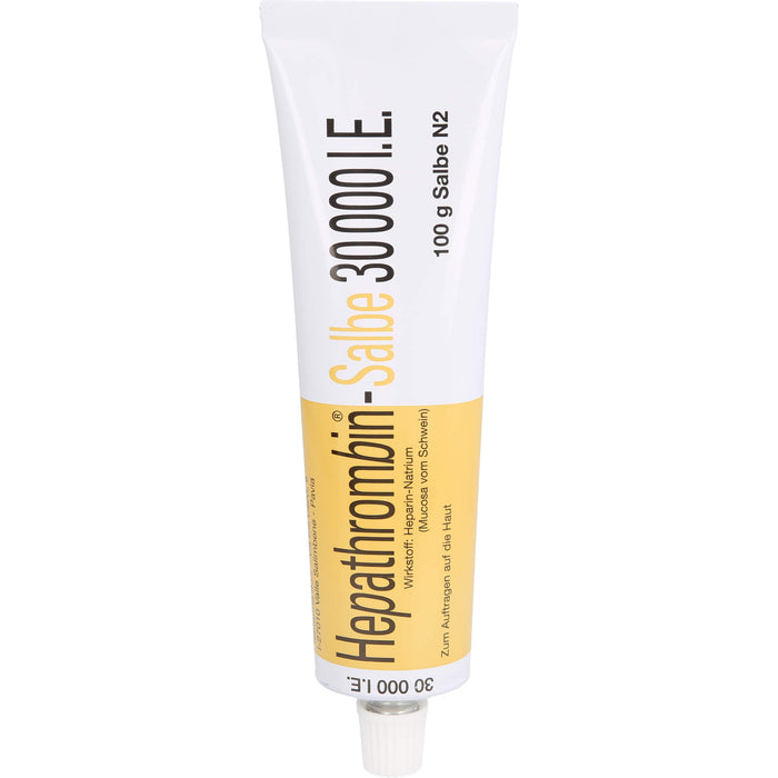 Teofarma Hepathrombin-Salbe 30000 I.E., 100 g Ointment