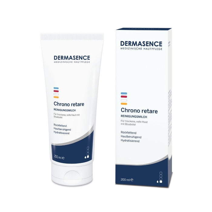 DERMASENCE Chrono retare Reinigungsmilch, 200 ml Milch