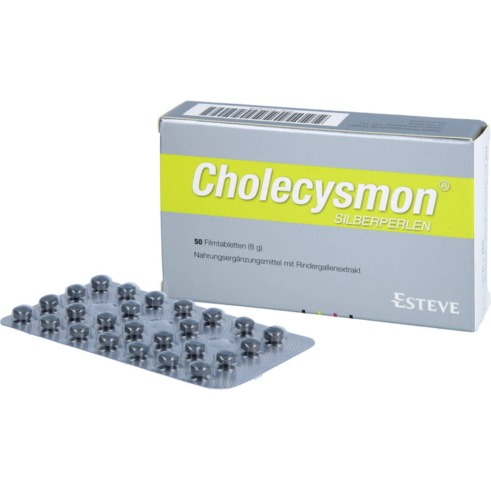 Cholecysmon Silberperlen, 50 St. Tabletten