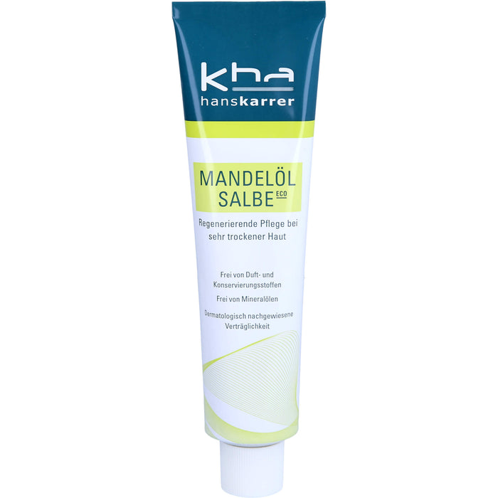 Hans Karrer Mandelölsalbe Eco für sehr trockene Haut, 100 ml Onguent