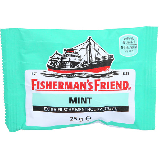 FISHERMANS FRIEND MINT, 25 g PAS