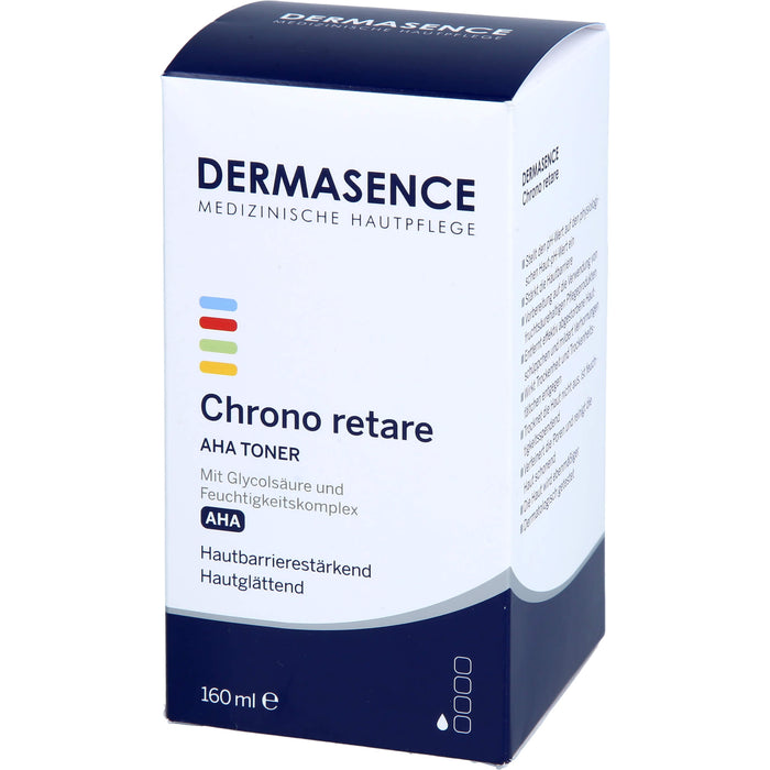 DERMASENCE Chrono retare AHA Toner, 160 ml Solution