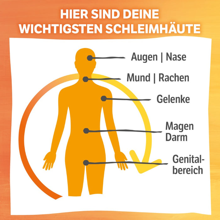 HELIXOR Sanomucin 3-fach Unterstützung für Schleimhäute, 180 pcs. Capsules