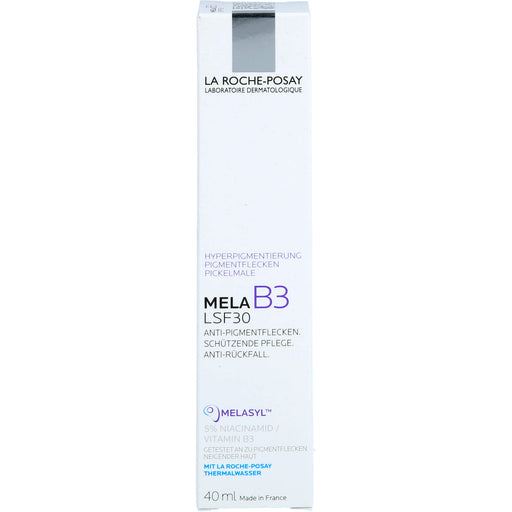 La Roche-Posay Mela B3 Creme LSF 30 Tagescreme gegen Pigmentflecken mit Melasyl & Niacinamid, 40 ml Creme