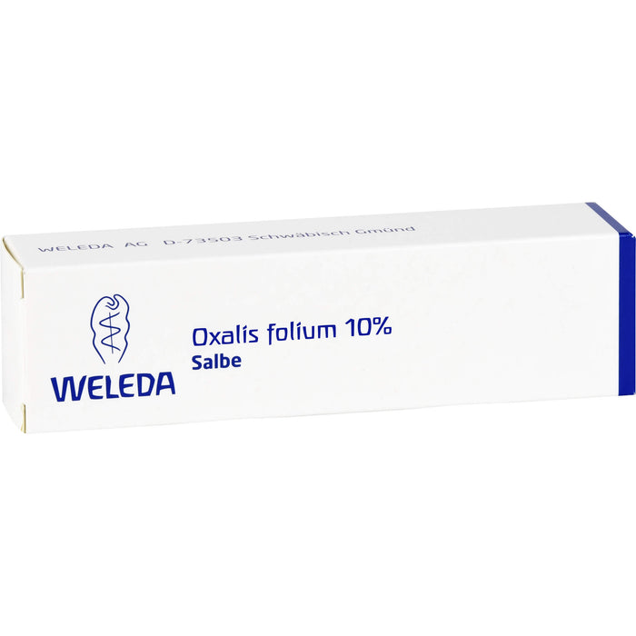 Oxalis Folium 10% Unguentum WELEDA Salbe, 25 g Salbe