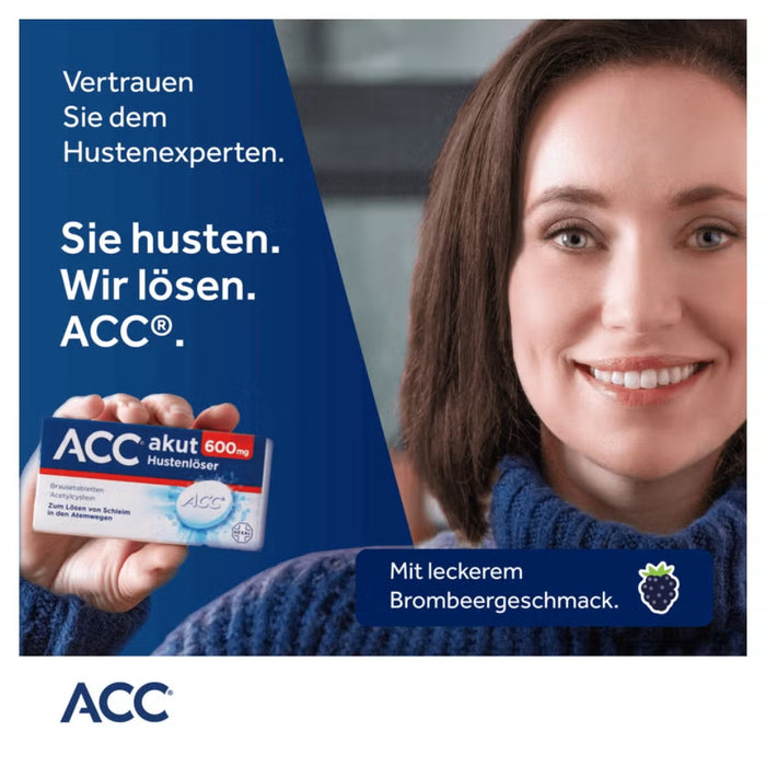 ACC akut 600 mg Hustenlöser Brausetabletten, 20 St. Tabletten