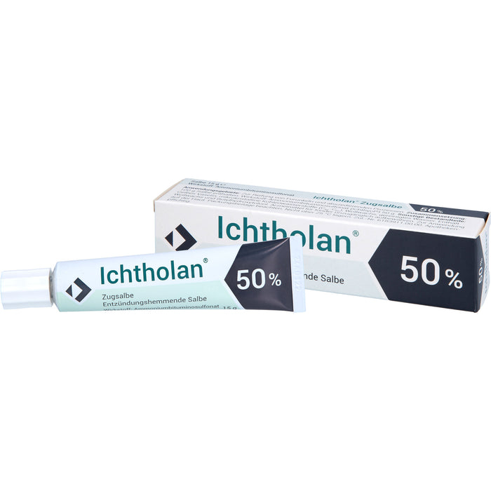 Ichtholan 50% Zugsalbe, 15 g Ointment