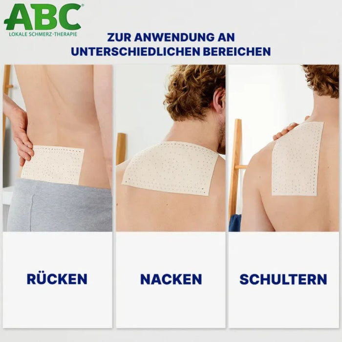 ABC Wärme-Pflaster zur Linderung von Muskelschmerzen, 2 pc Pansement