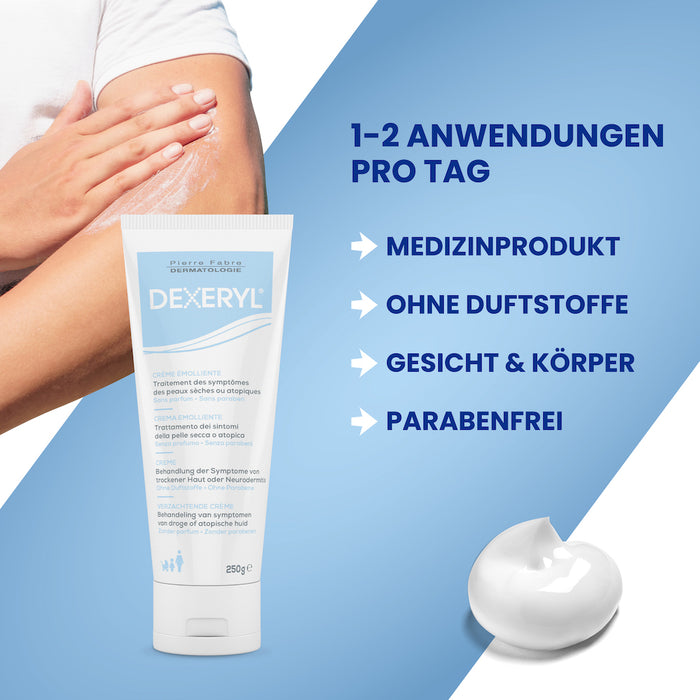 DEXERYL Pflegecreme, 250 g Cream
