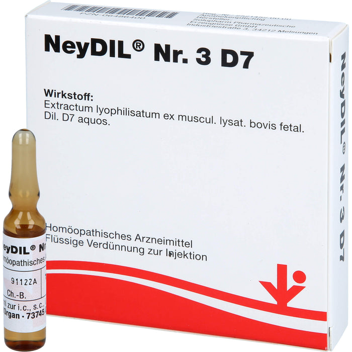NeyDil Nr. 3 D7 Amp., 5 ml Solution