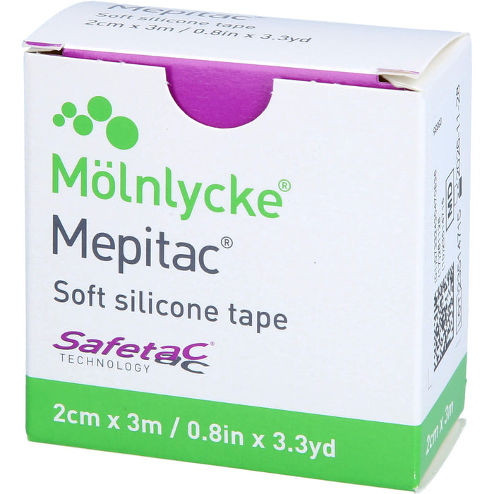 Mepitac 2 cm x 3 m sanfter, flexibler medizinischer Klebeverband in Rollenform, 1 pcs. dressing