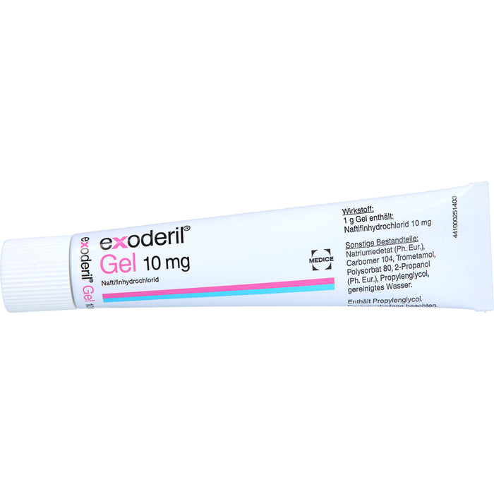 exoderil Gel gegen Haut- und Nagelpilz, 50 g Gel
