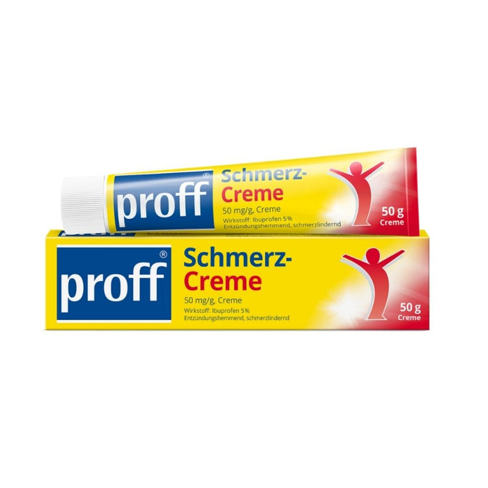 proff Schmerz-Creme zum Einreiben in die Haut, 50 g Crème