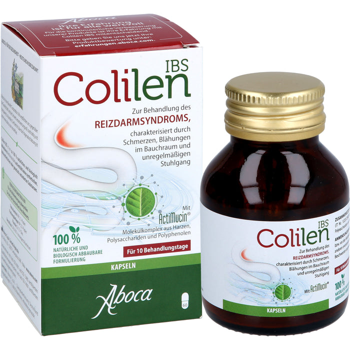 Aboca Colilen IBS Kapseln zur Behandlung des Reizdarmsyndroms, 60 pcs. Capsules