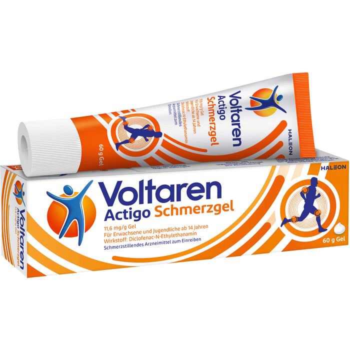 Voltaren Actigo Schmerzgel 11,6 mg/g Gel, 60 g Gel