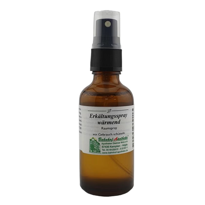 Bahnhof-Apotheke Erkältungsspray wärmendes Raumspray, 50 ml Lösung