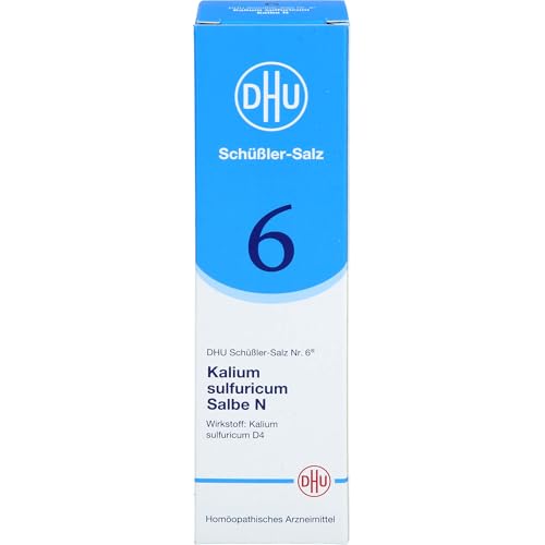 DHU Schüßler-Salz Nr. 6 Kalium sulfuricum D4, 50 g Salbe