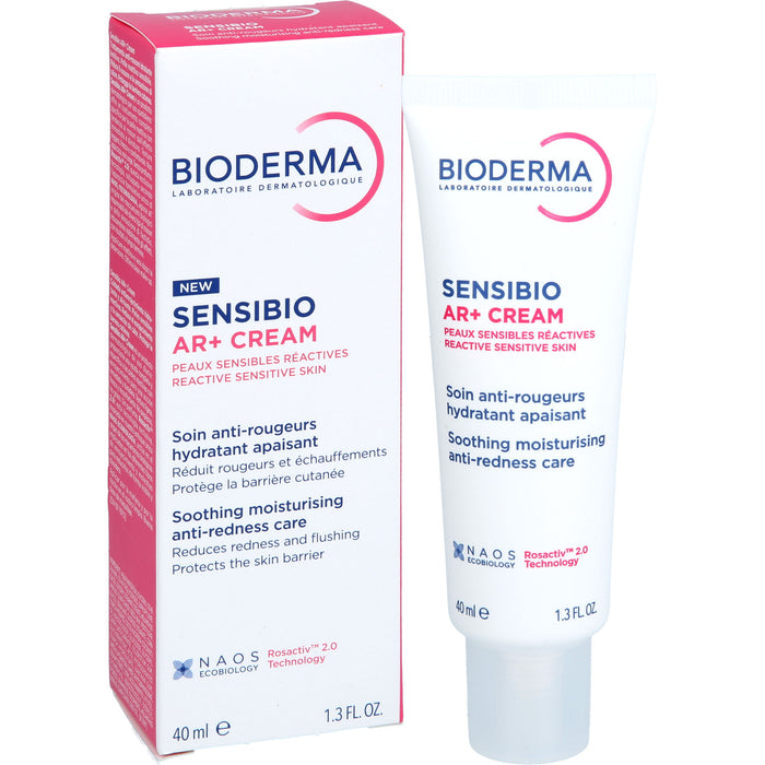 BIODERMA Sensibio AR+ Creme gegen Rötungen für empfindliche, reaktive Haut, 40 ml Cream