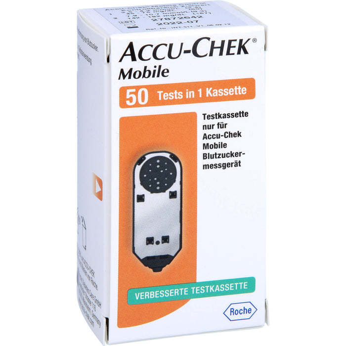 ACCU-CHEK Mobile axicorp verbesserte Testkassette, 50 St. Teststreifen