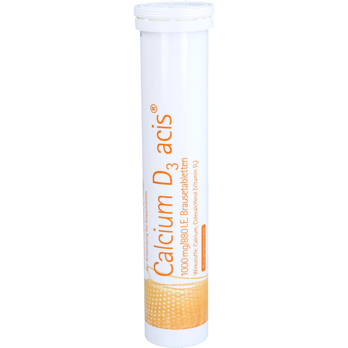 Calcium D3 acis® 1000 mg/880 I.E., Brausetabletten, 100 St BTA